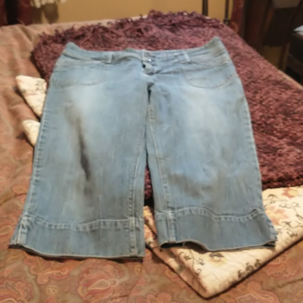 Sonoma Capris (Top Button Missing)